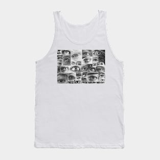 Eyes Collage Tank Top